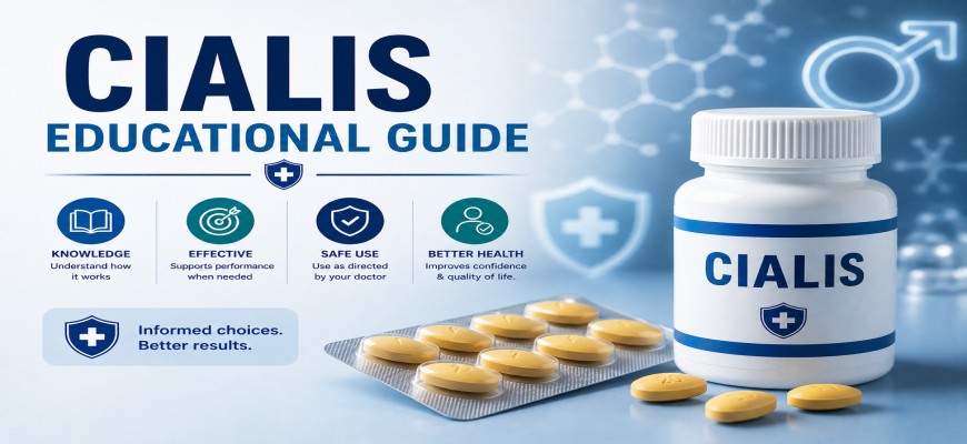Buy Cialis Online: Complete Guide to Tadalafil, Uses, Dosage & Safety